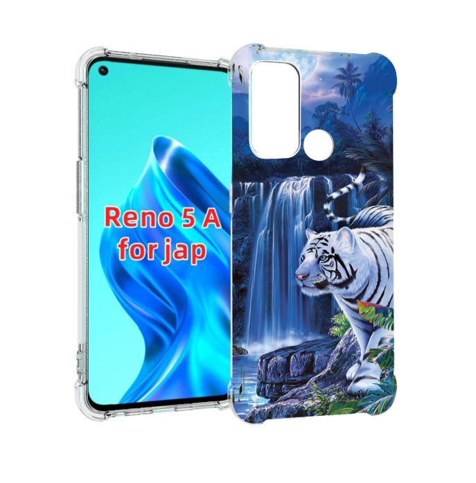 

Чехол MyPads Водопад для Oppo Reno 5A, Прозрачный, Tocco