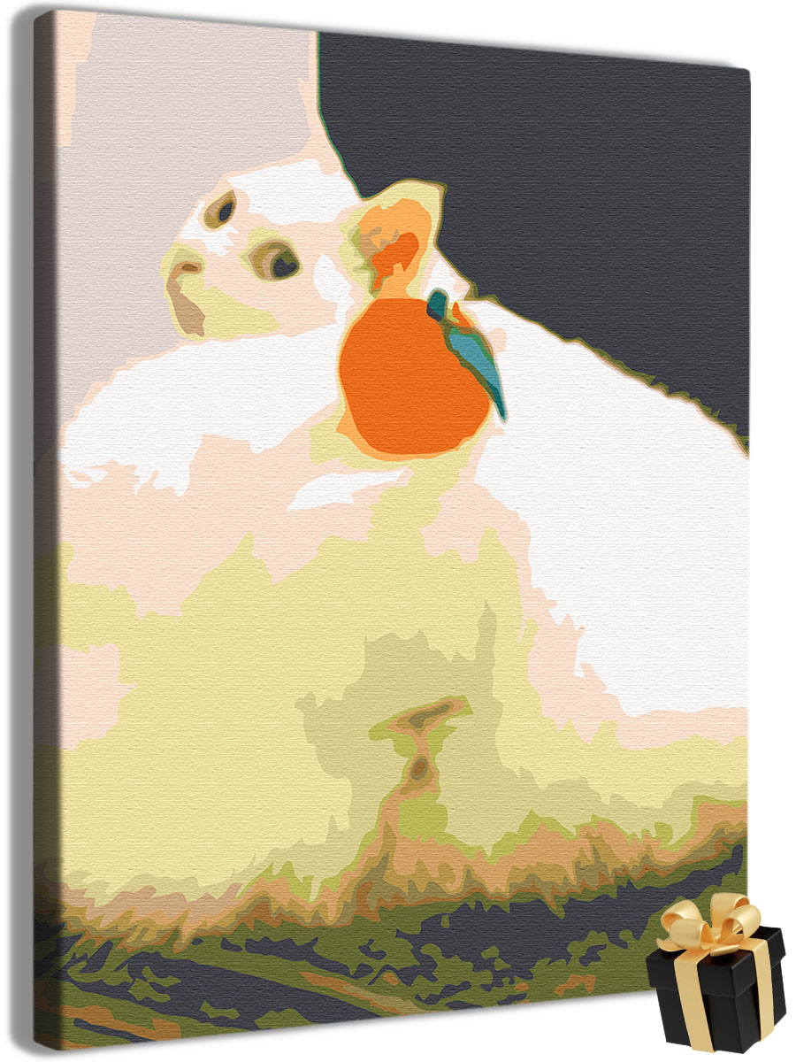 

Картина по номерам Арт-студия Unicorn котик N-3326 40x50 см, Котик