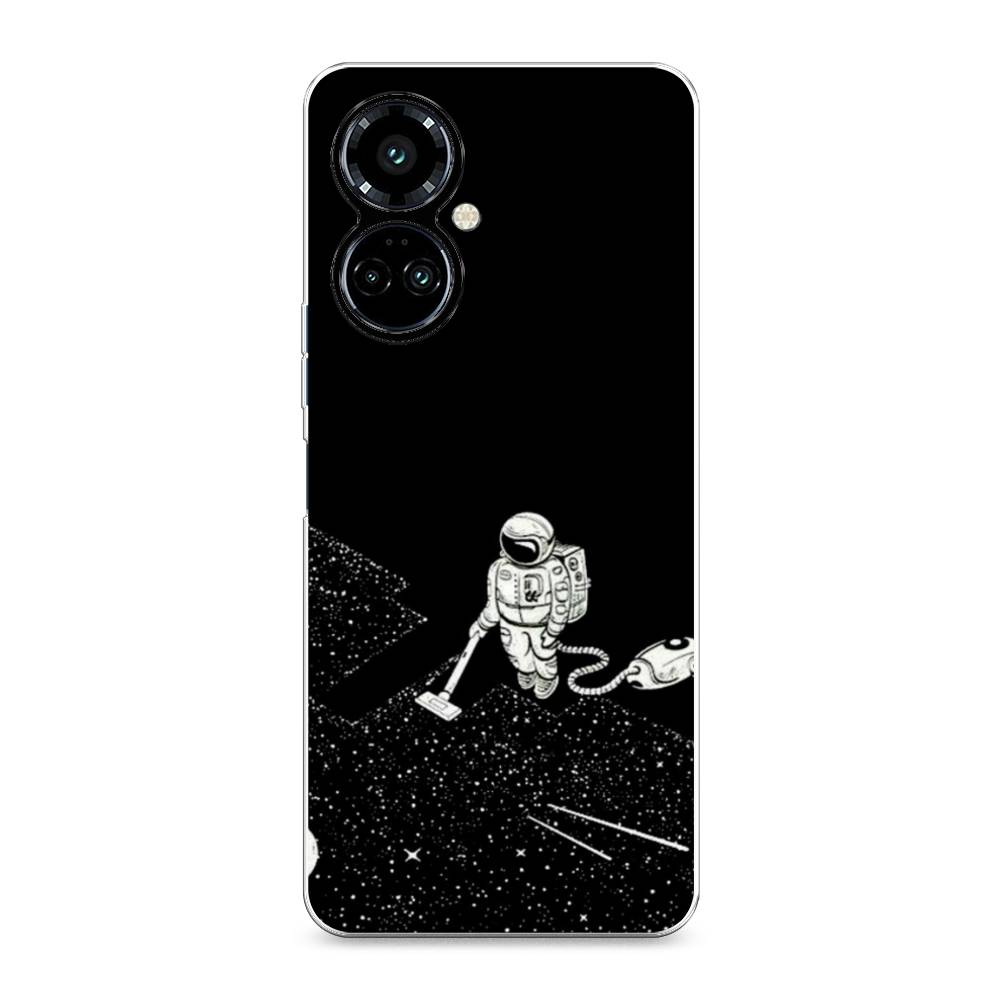 

Силиконовый чехол "Космонавт с пылесосом" на Tecno Camon 19 Pro, Космонавт с пылесосом