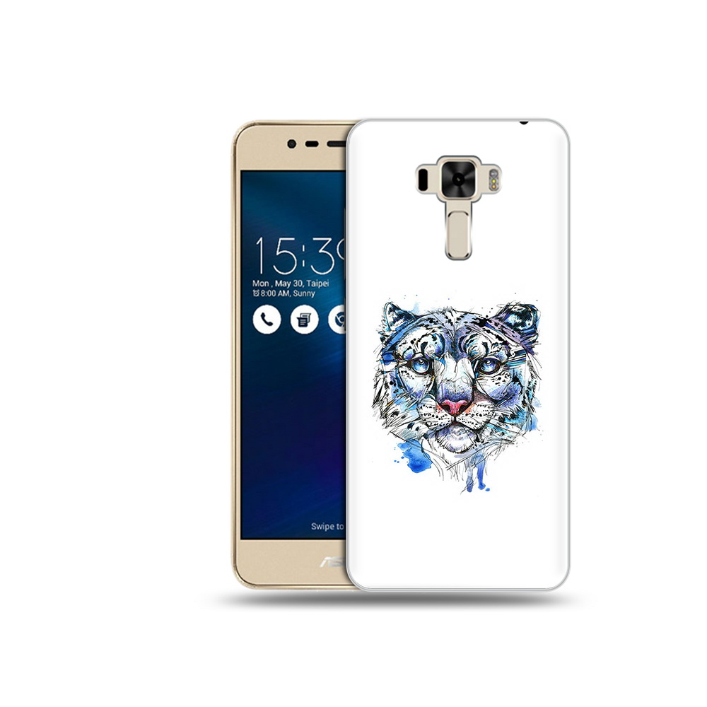 Чехол MyPads Tocco для Asus ZenFone 3 водяной тигр (PT40480.655.263)