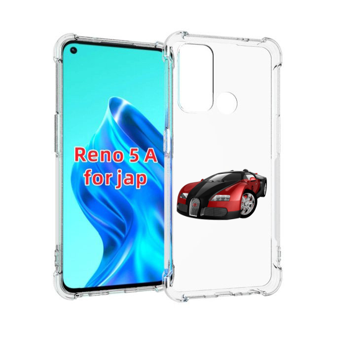 

Чехол MyPads Бука мужской для Oppo Reno 5A, Прозрачный, Tocco