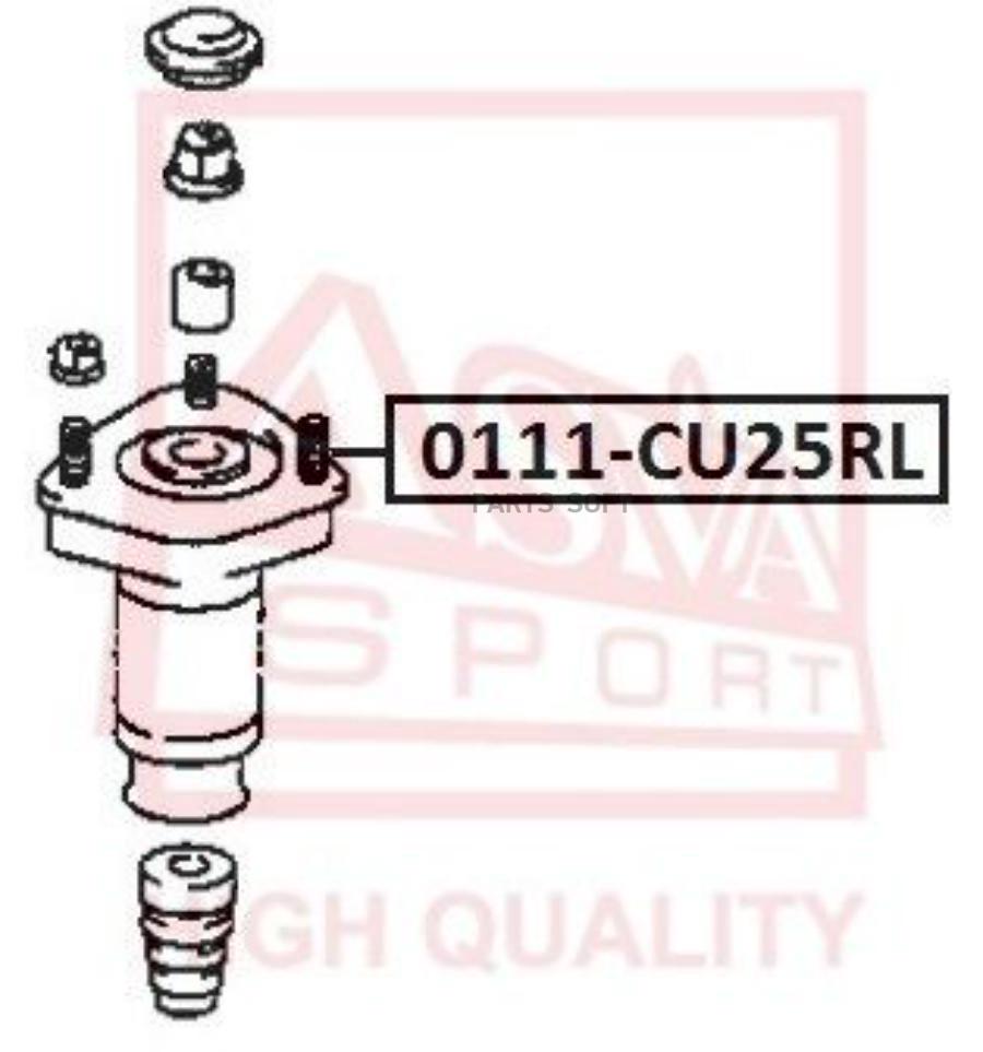 

Опора Амортизатора ASVA 0111CU25RL
