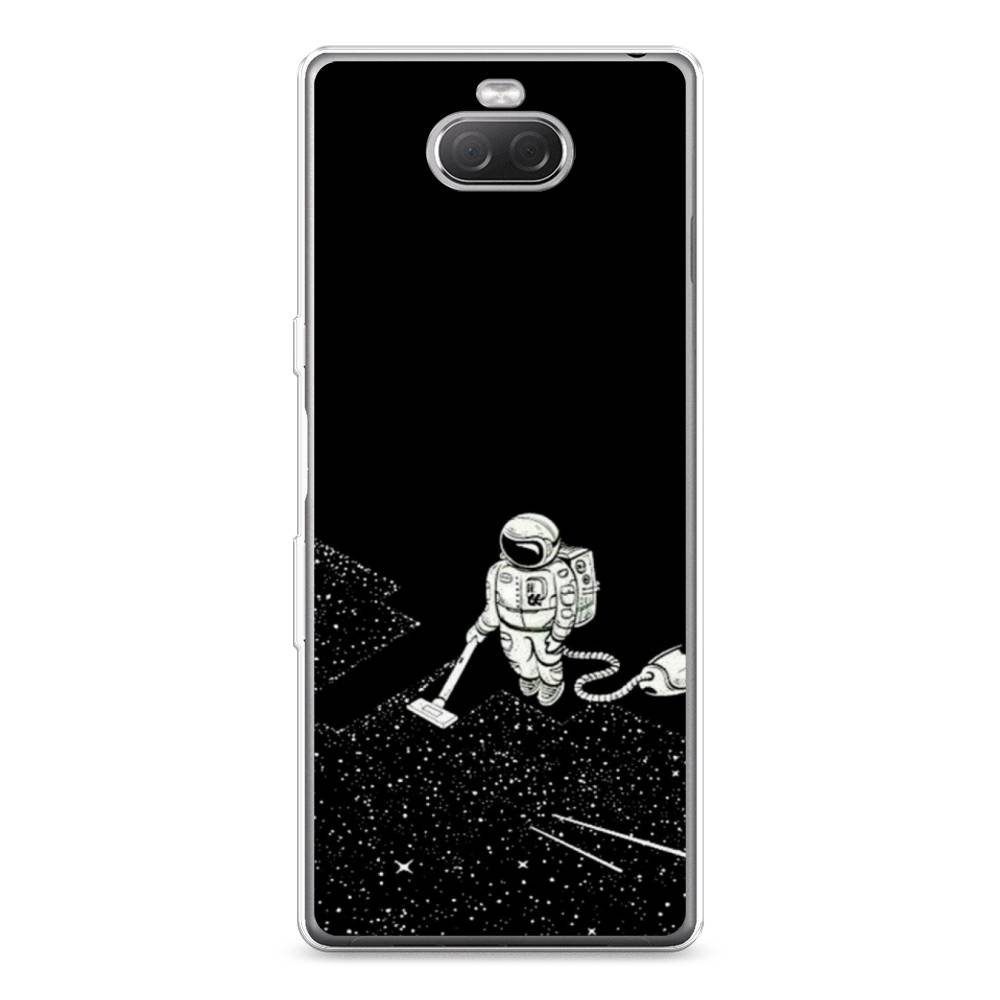 

Силиконовый чехол "Космонавт с пылесосом" на Sony Xperia 10 Plus, 54150-4