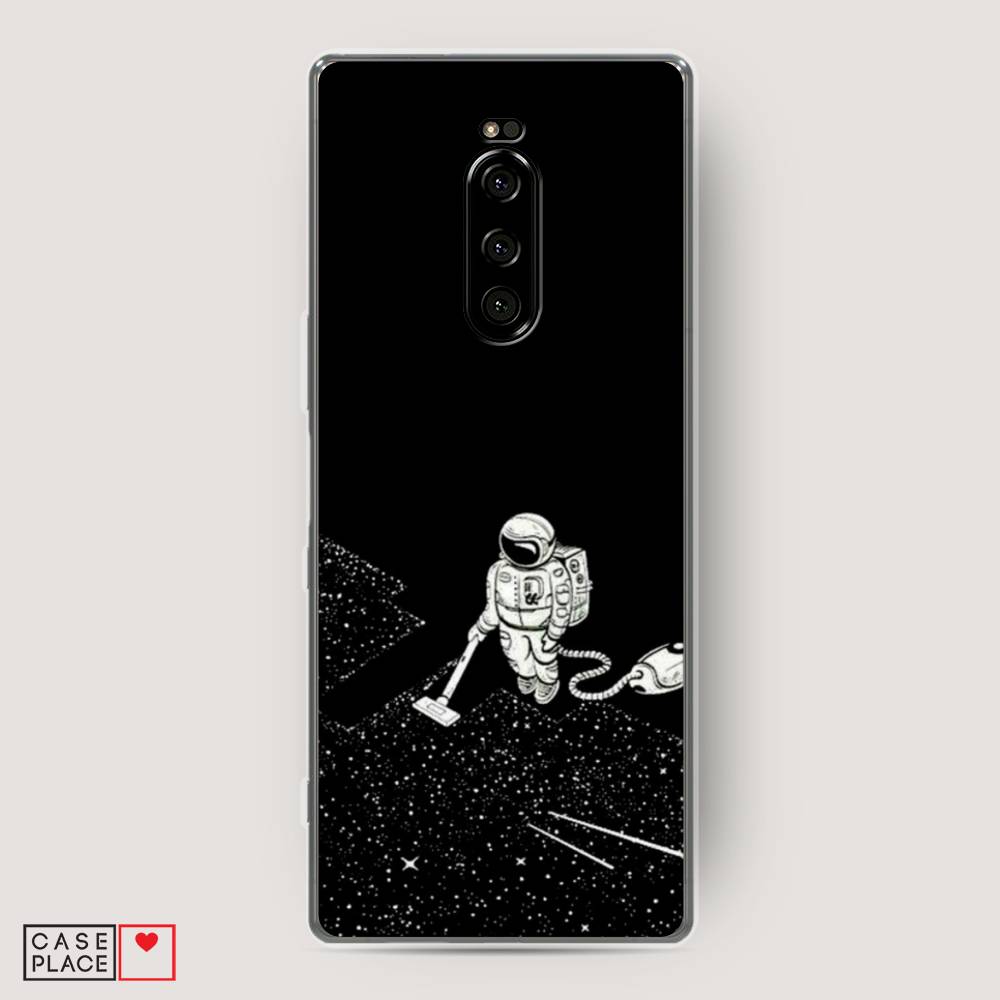 

Чехол Awog на Sony Xperia 1/XZ4 "Космонавт с пылесосом", Разноцветный, 54250-4