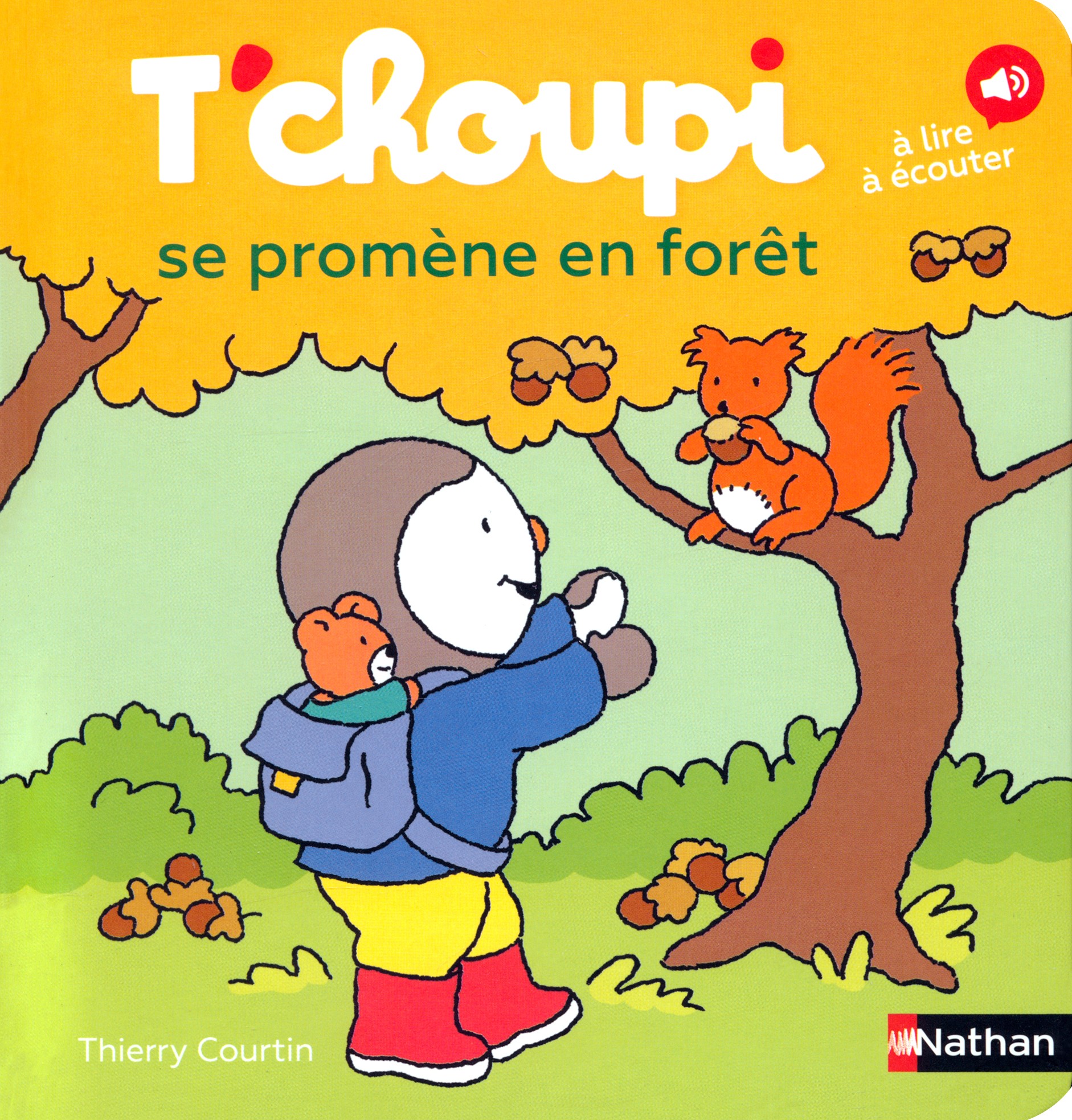 

T'choupi se promene en foret