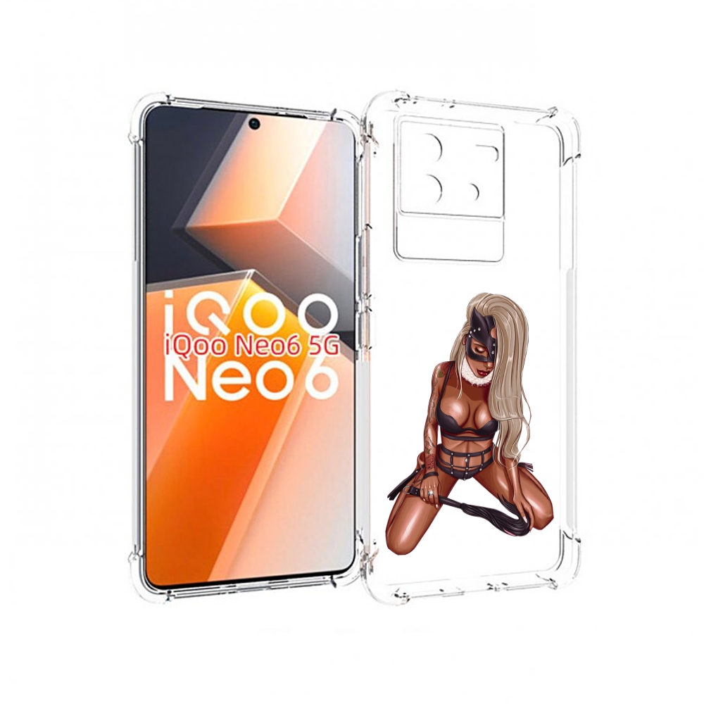 

Чехол MyPads плохая-девушка женский для Vivo iQoo Neo 6 5G, Прозрачный, Tocco