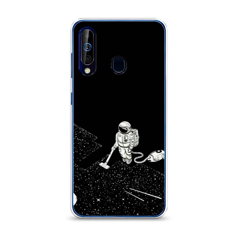 

Чехол Awog на Samsung Galaxy A60/M40 "Космонавт с пылесосом", Разноцветный, 28250-4