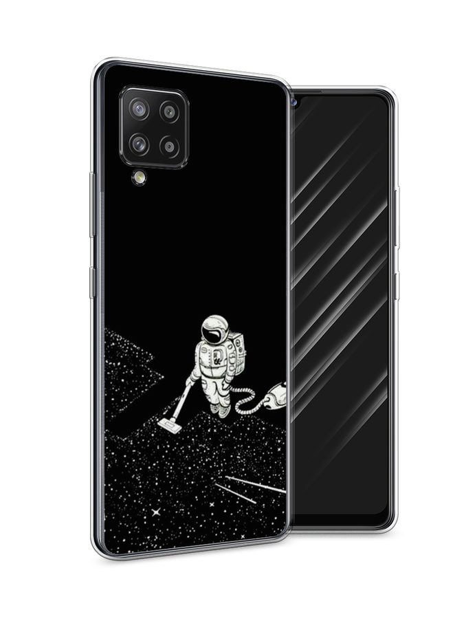 

Чехол Awog на Samsung Galaxy A42 / Самсунг A42 "Космонавт с пылесосом", Разноцветный, 2101750-4