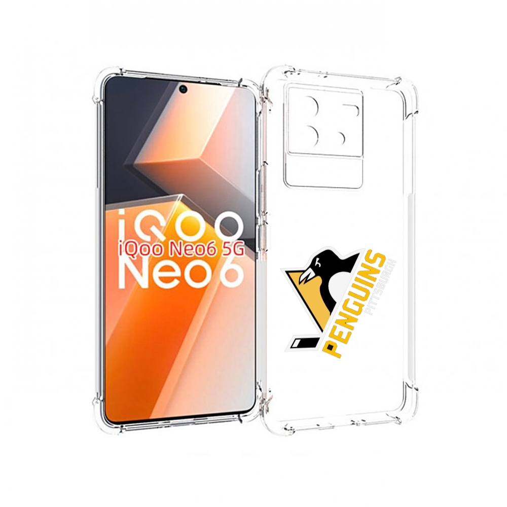 

Чехол MyPads питтсбург пингвинс для Vivo iQoo Neo 6 5G, Прозрачный, Tocco