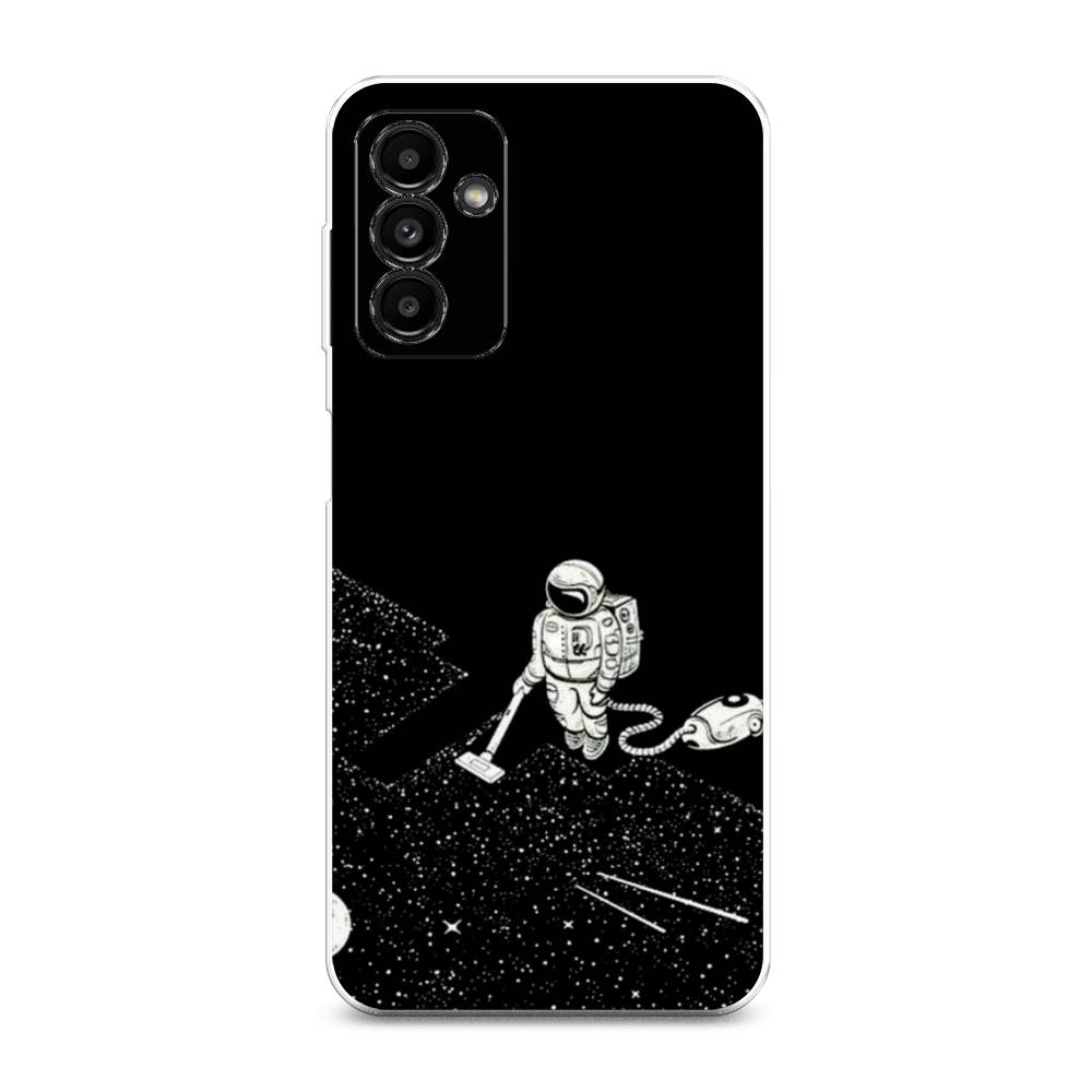 

Чехол Awog на Samsung Galaxy A04s / Самсунг A04s "Космонавт с пылесосом", Разноцветный, 2106450-4