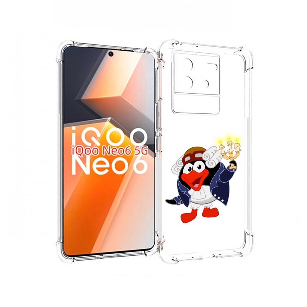 

Чехол MyPads пин-графф для Vivo iQoo Neo 6 5G, Прозрачный, Tocco