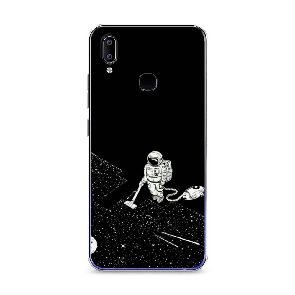 

Чехол Awog на Realme Q3 "Космонавт с пылесосом", Разноцветный, 256450-4