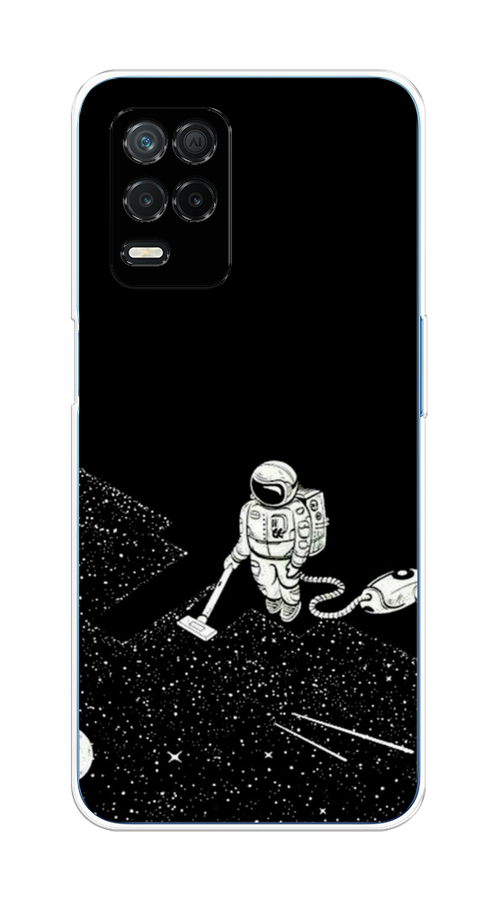 

Чехол Awog на Realme 8 5G/Narzo 30 5G "Космонавт с пылесосом", Разноцветный, 257150-4