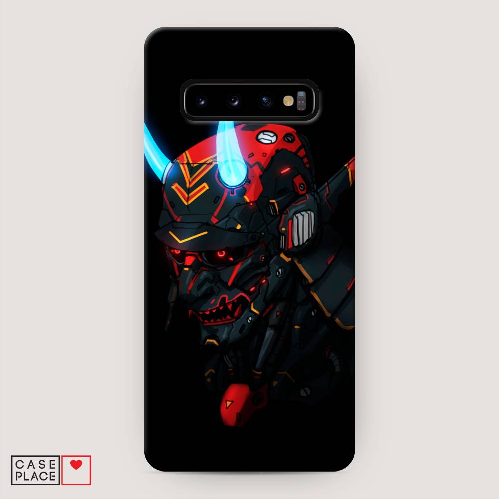 

Пластиковый чехол "Неоновый самурай" на Samsung Galaxy S10 +, 27120-5