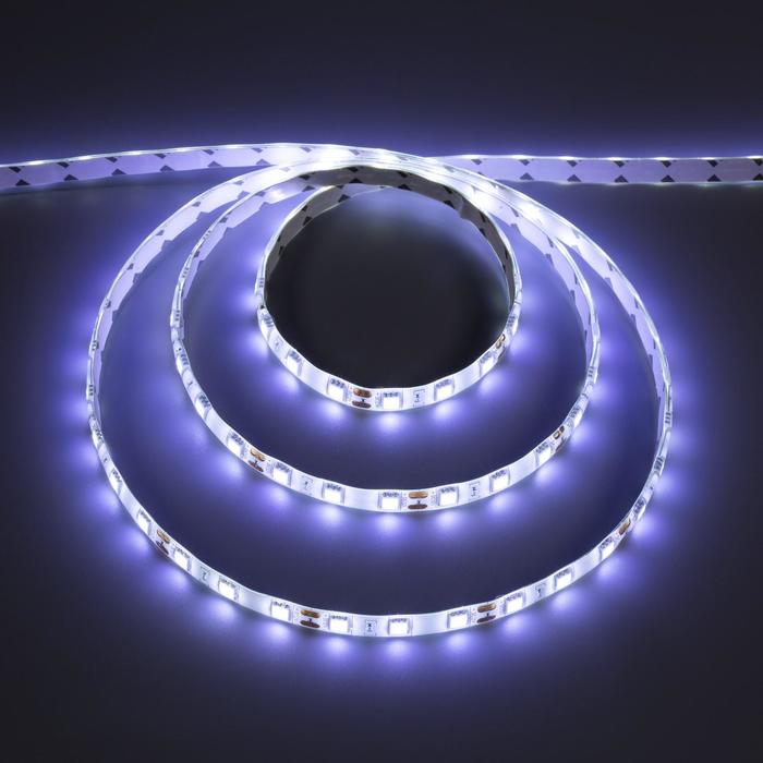 

Светодиодная лента Smartbuy, 12 В, SMD5050, 5 м, IP65, 14.4 Вт/м, 60 LED/м, БЕЛЫЙ