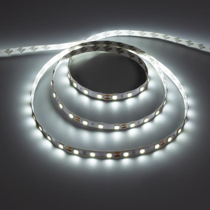 

Светодиодная лента Smartbuy, 12 В, SMD5050, 5 м, IP20, 14.4 Вт/м, 60 LED/м, БЕЛЫЙ