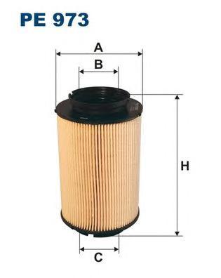 

PE 973_фильтрующий элемен топлива! Skoda Octavia, VW Golf, Audi A3 1.9TDi/2.0TDi 03>