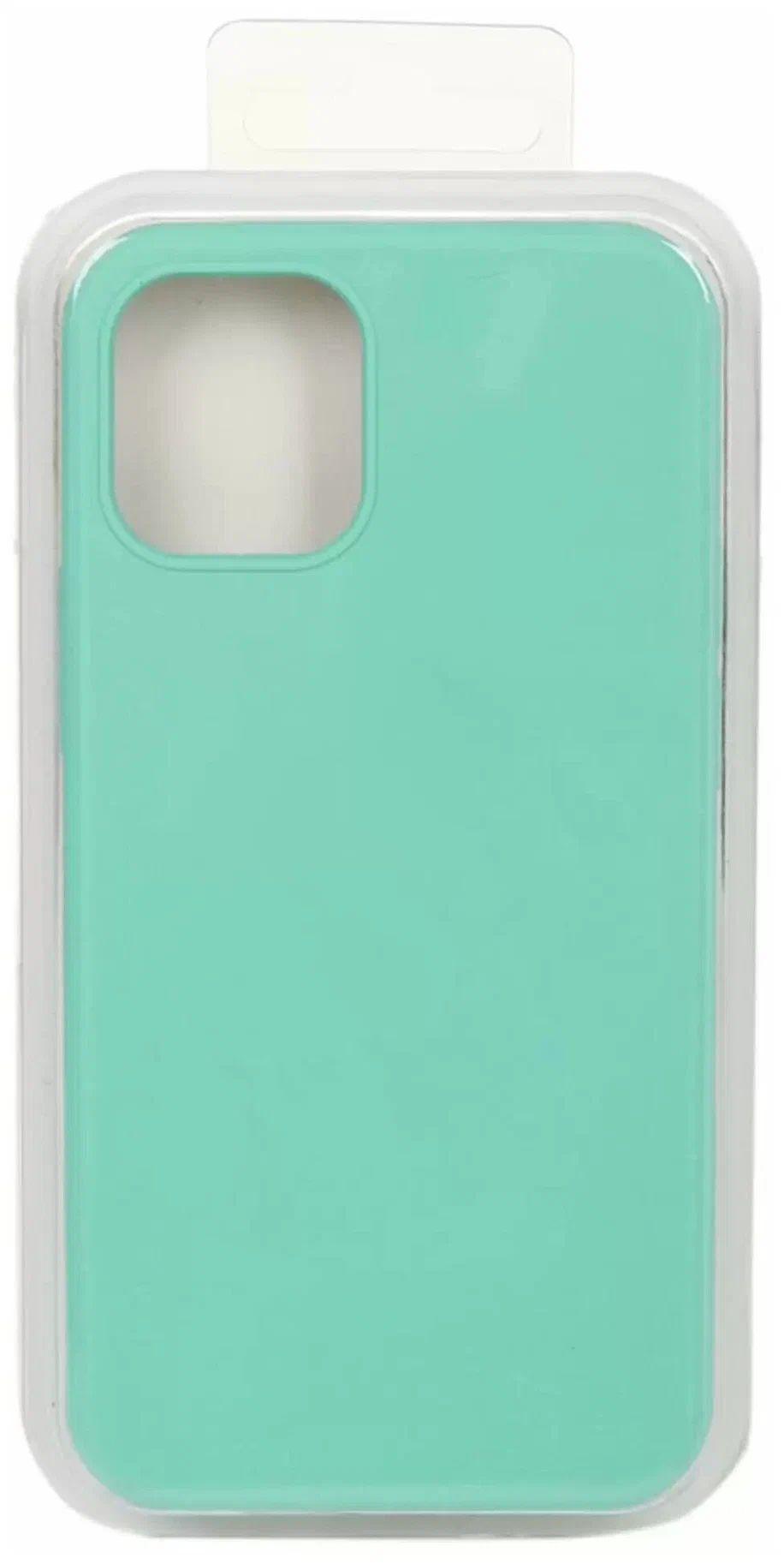 

Чехол Innovation для APPLE iPhone 12 Silicone Soft Inside Turquoise 18011, Голубой