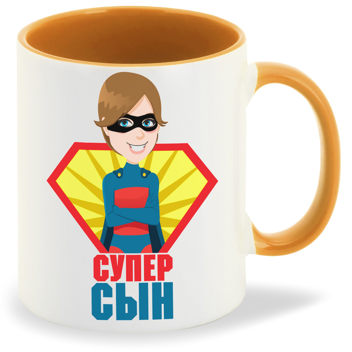 

Кружка CoolPodarok Супер сын, Супер сын
