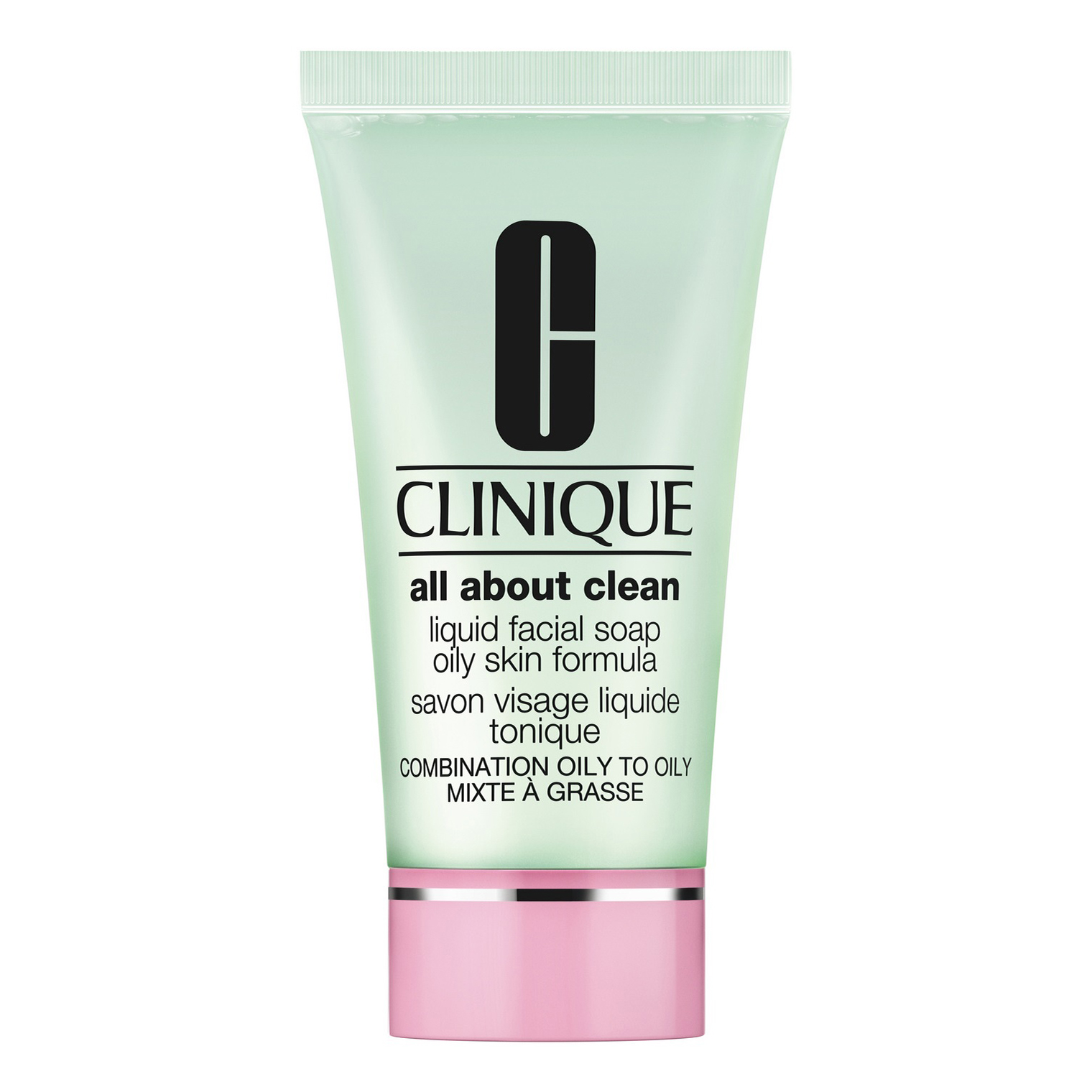 Жидкое мыло для лица Clinique All About Clean Oily Skin Formula Travel Size, 30 мл