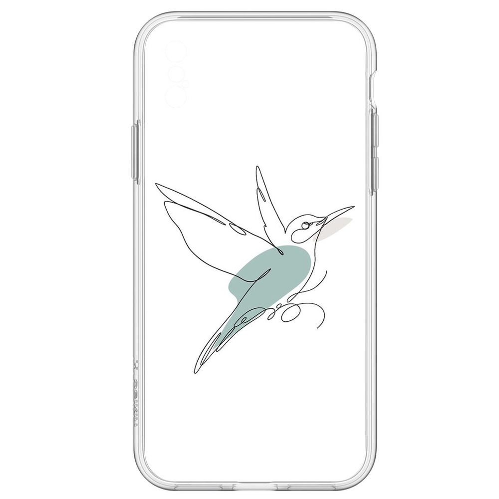 

Чехол-накладка Легкость для iPhone X, Прозрачный
