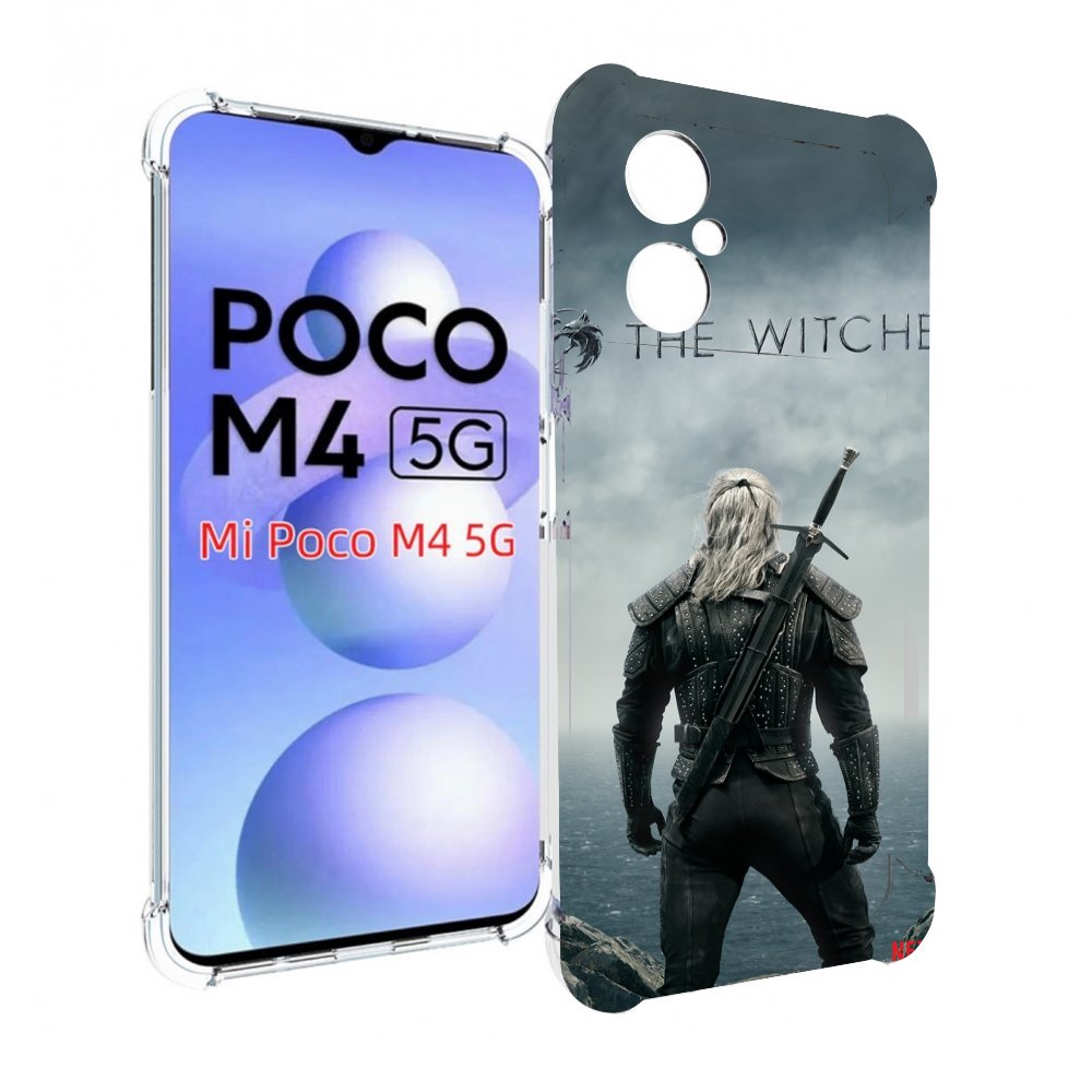 

Чехол MyPads Ведьмак-2 для Xiaomi Poco M4 5G, Прозрачный, Tocco