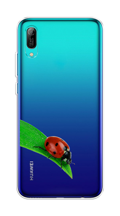 

Чехол Awog на Huawei Y6 Pro (Prime) 2019 "На счастье", Белый;красный;зеленый, 68150-1