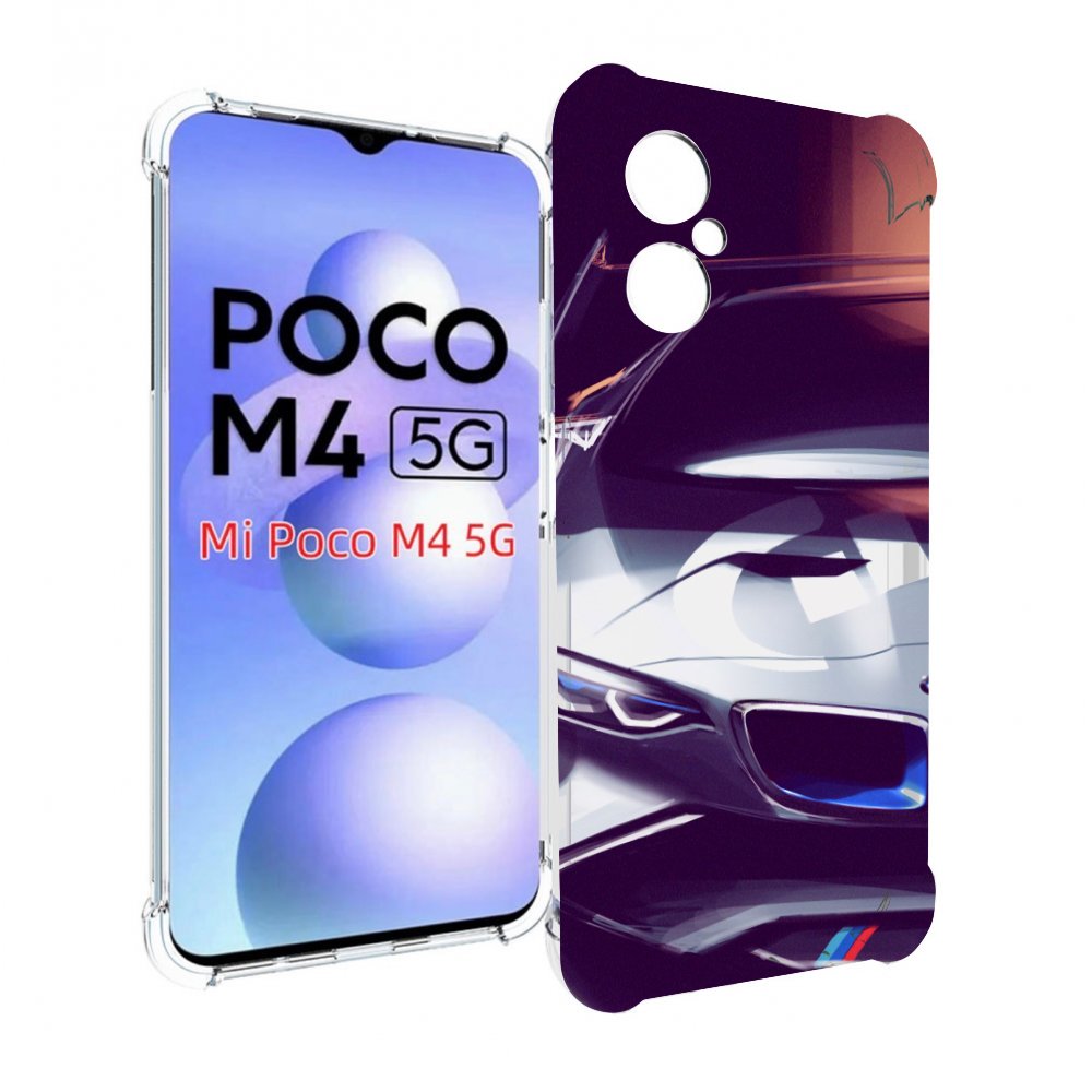 

Чехол Mypads Bmw Мужской Для Poco M4 5G, Прозрачный, Tocco