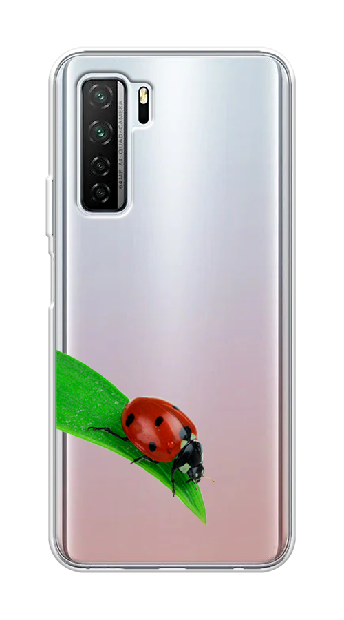 

Чехол Awog на Huawei P40 lite 5G "На счастье", Белый;красный;зеленый, 6103050-1