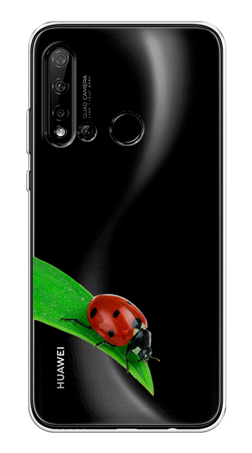 

Чехол Awog на Huawei P20 lite 2019 "На счастье", Белый;красный;зеленый, 69750-1