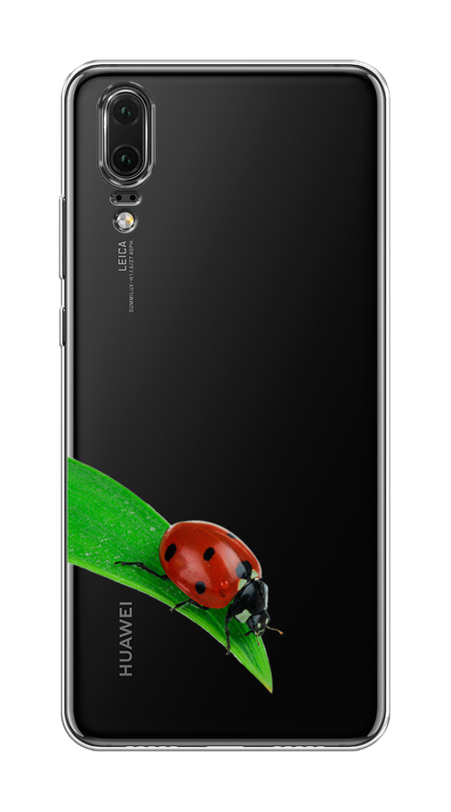 

Чехол Awog на Huawei P20 "На счастье", Белый;красный;зеленый, 64350-1