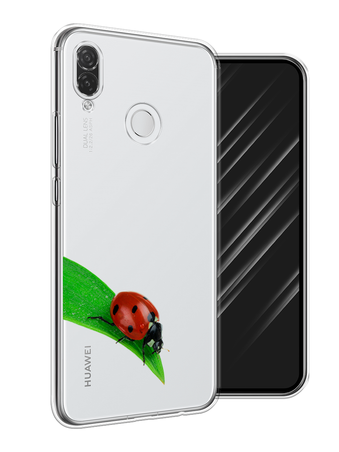 

Чехол Awog на Huawei P Smart Plus "На счастье", Белый;красный;зеленый, 68250-1