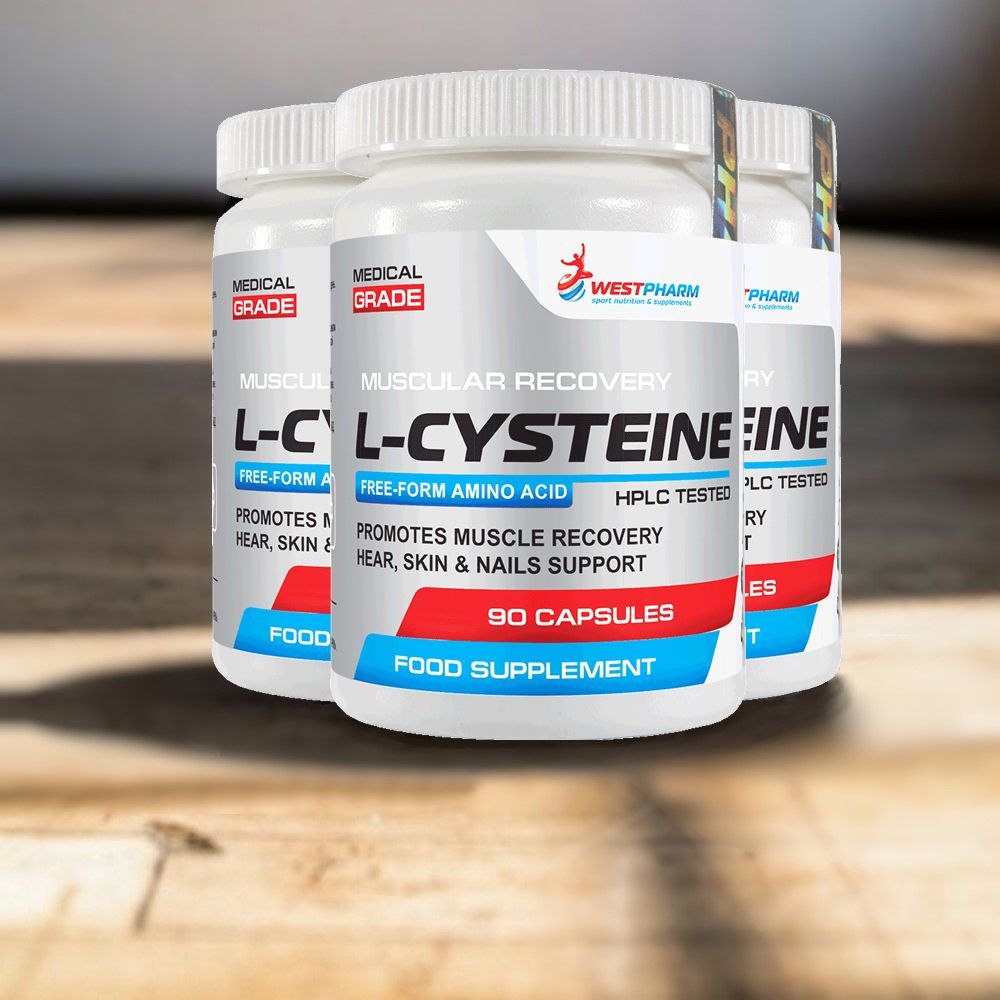 

Цистеин Westpharm L-Cysteine, 90 капсул