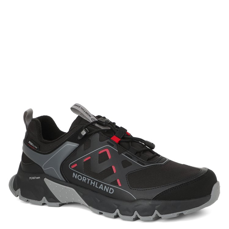 

Кроссовки мужские NORTHLAND 122644 черные 41 EU, Черный, 122644