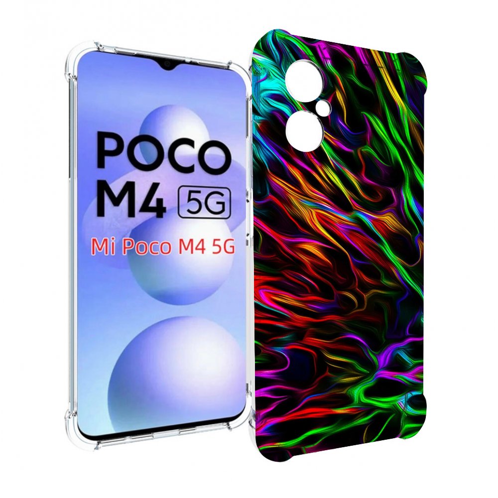 

Чехол MyPads Бензин для Xiaomi Poco M4 5G, Прозрачный, Tocco