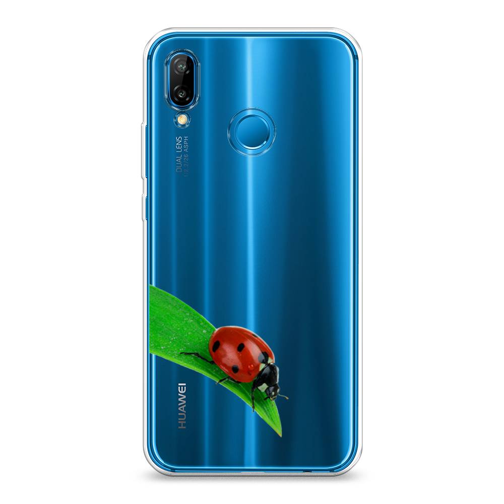 

Чехол Awog на Huawei Nova 3E "На счастье", Белый;красный;зеленый, 65650-1