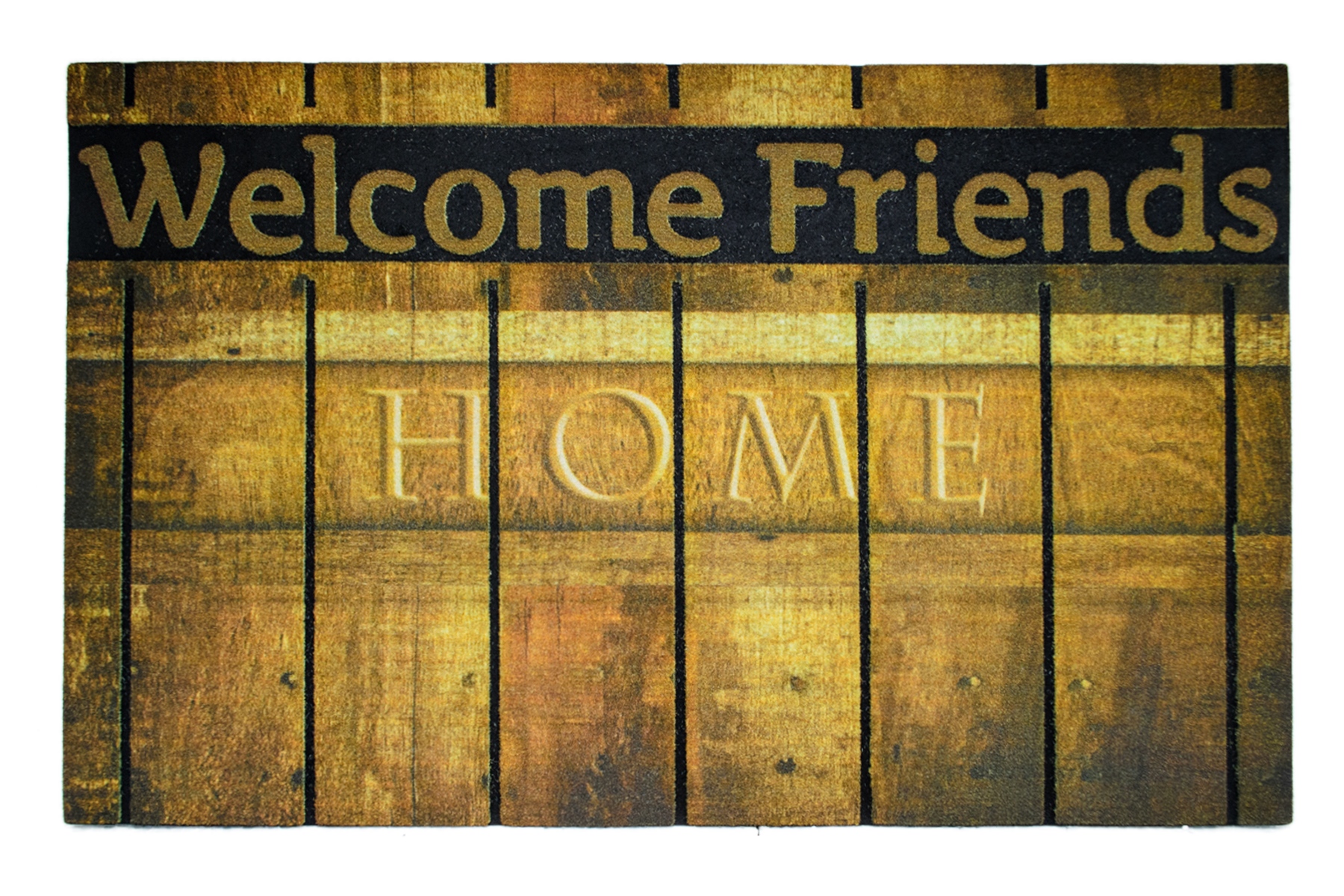 

Придверный коврик в прихожую Giz Home Welcome Friends мультицвет 40x60 см, door mat