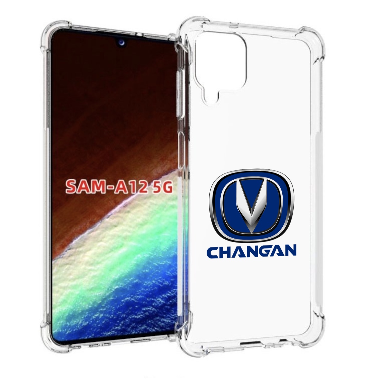 Чехол MyPads Changan мужской для Samsung Galaxy A12 (SM-A125F) 2020/21