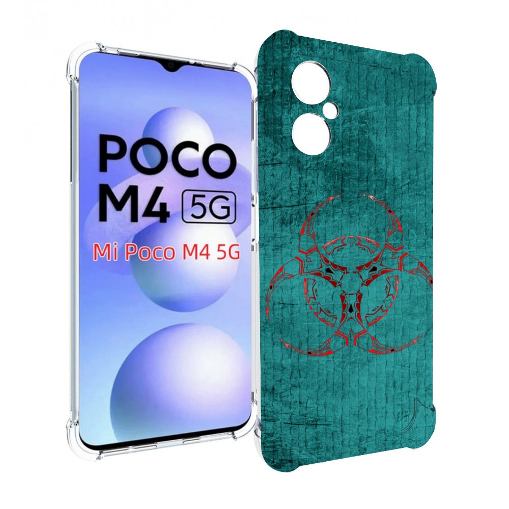 

Чехол MyPads Амбрелла для Xiaomi Poco M4 5G, Прозрачный, Tocco