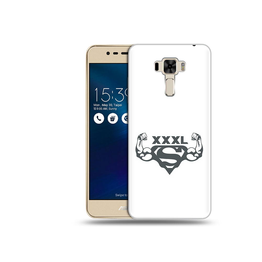 Чехол MyPads Tocco для Asus ZenFone 3 бодибилдинг супермен (PT40480.655.237)