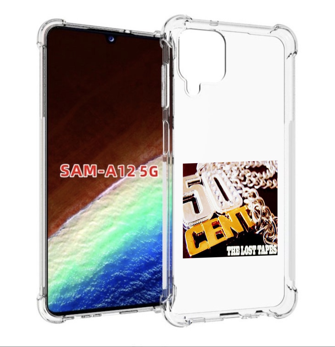 

Чехол MyPads 50 Cent - The Lost Tapes для Samsung Galaxy A12 (SM-A125F) 2020/21, Прозрачный, Tocco