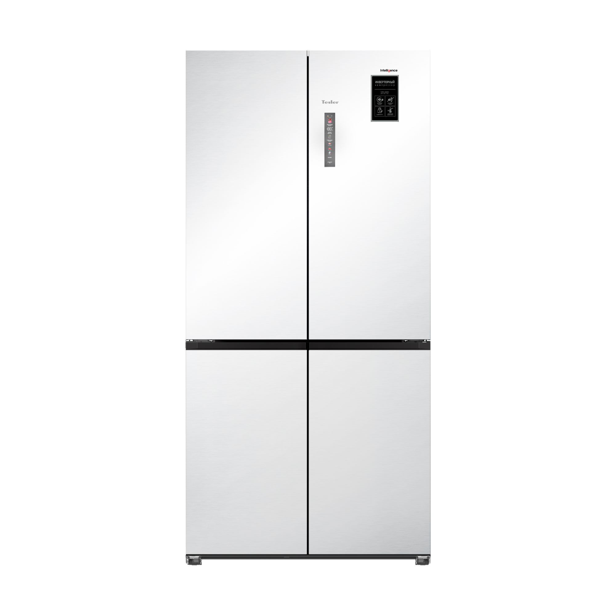 Холодильник TESLER RCD-547BI белый умный холодильник xiaomi mijia refrigerator cross 518l white bcd 518wbi