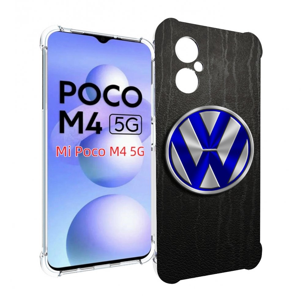 

Чехол Mypads Volkswagen 3 Для Poco M4 5G, Прозрачный, Tocco