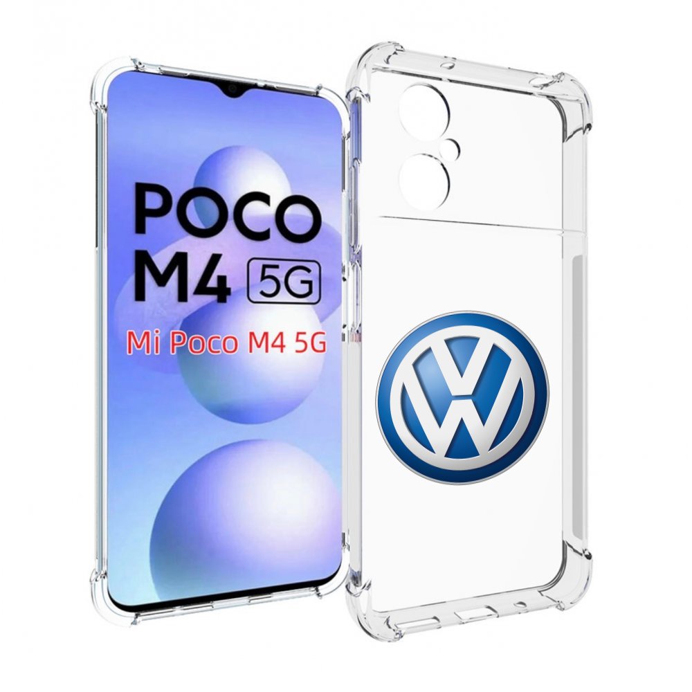 

Чехол Mypads Volkswagen Мужской Для Poco M4 5G, Прозрачный, Tocco