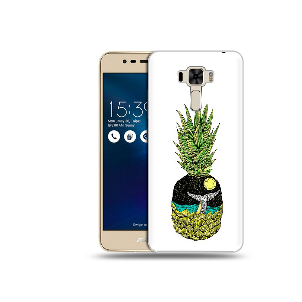 

Чехол MyPads Tocco для Asus ZenFone 3 ананас с китом (PT40480.655.220), Прозрачный, Tocco