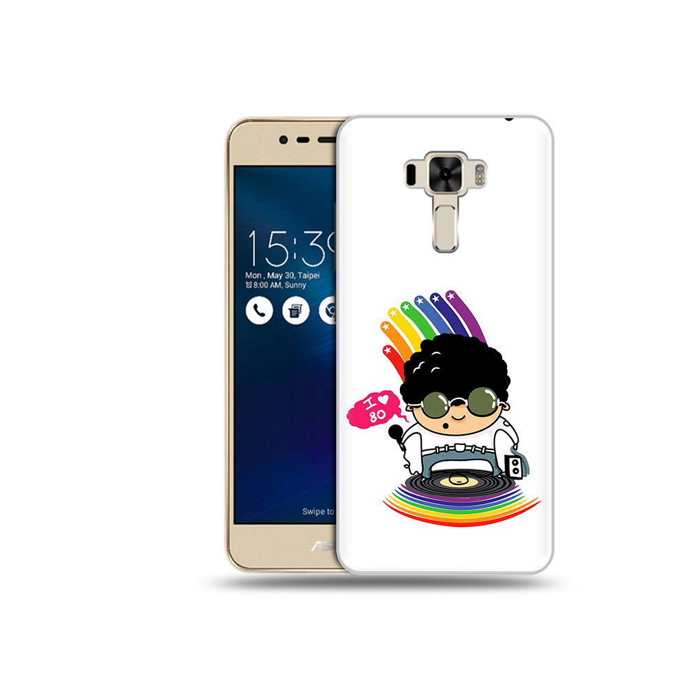 

Чехол MyPads Tocco для Asus ZenFone 3 Я люблю 80-е (PT40480.655.205), Прозрачный, Tocco
