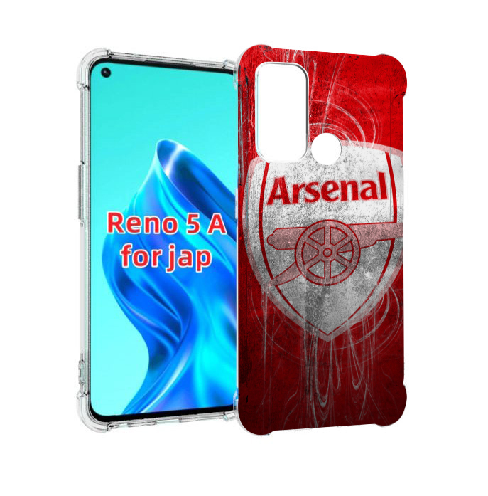 

Чехол MyPads Арсенал для Oppo Reno 5A, Прозрачный, Tocco