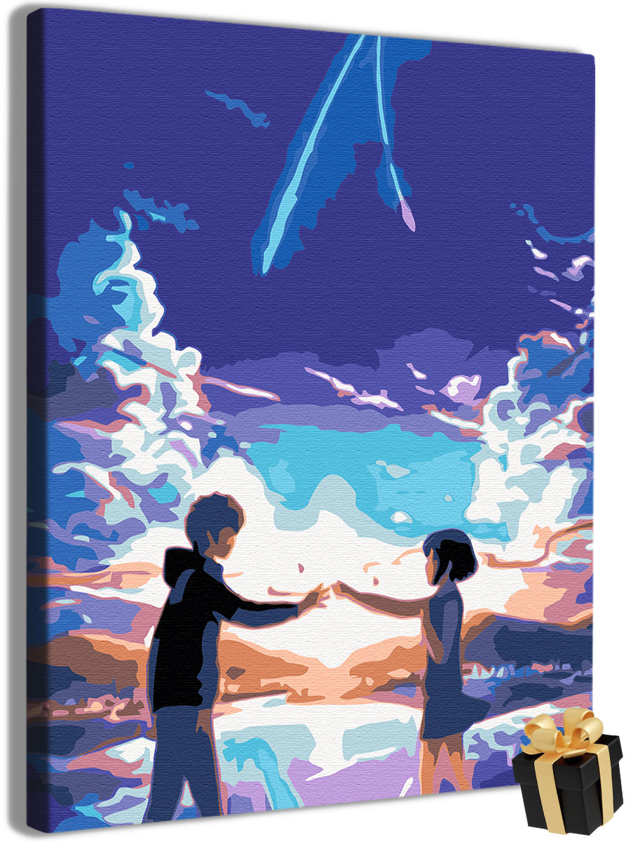 

Картина по номерам Арт-студия Unicorn аниме N-3251 40x50 см, Аниме