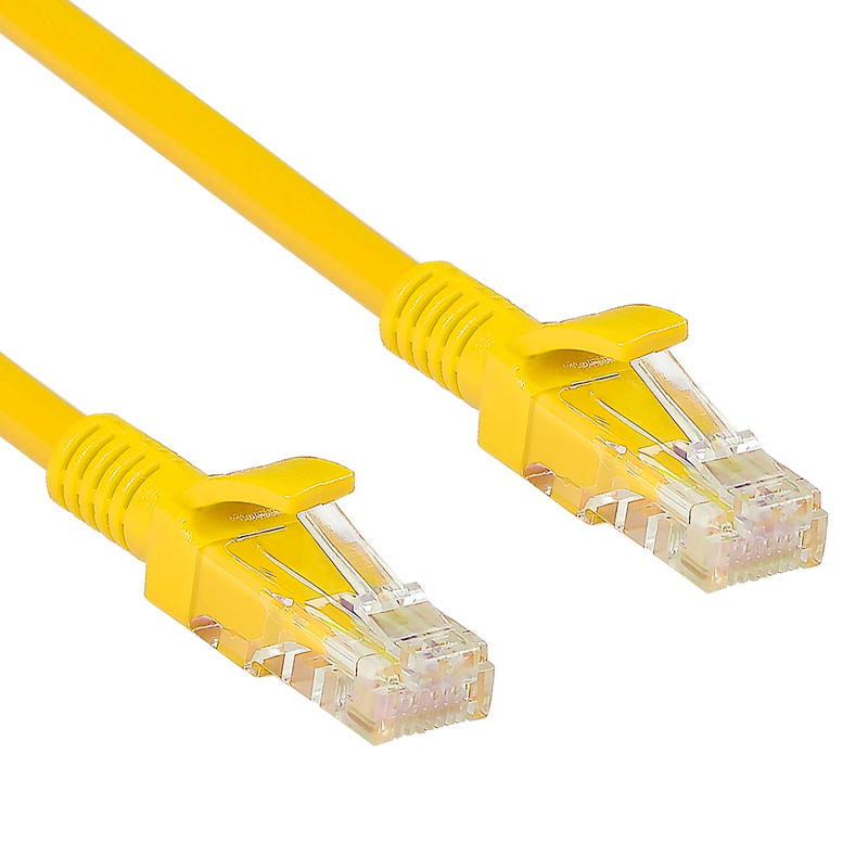 

Патч-корд EXEGATE RJ-45 - RJ-45 вилка-вилка 0.5м (EX172880RUS) желтый