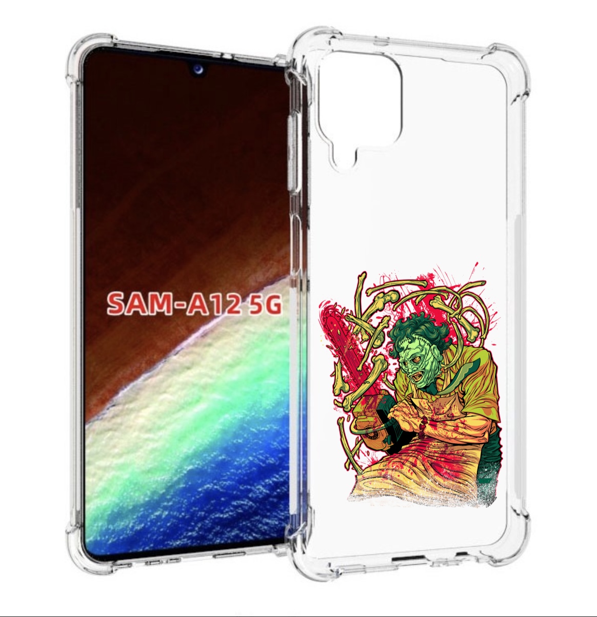 

Чехол MyPads яркий мясник для Samsung Galaxy A12 (SM-A125F) 2020/21/A12 Nacho SM-A127F, Прозрачный, Tocco